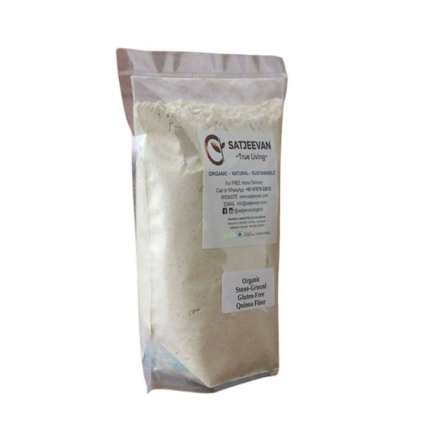 Satjeevan Organic Stone-Ground Quinoa Flour - Distacart