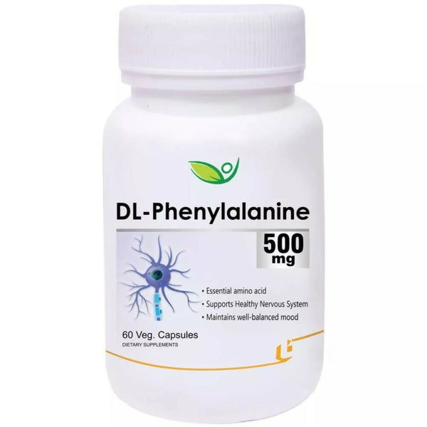 Biotrex Dl Phenylalanine 500mg Veg Capsules - Distacart