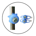 Thumbnail for Safe-O-Kid Safe-O-Kid Bicycle/Baby Stroller Led Light With Sos Signal Light Complete Front & Rear Road Safety - Blue - Distacart