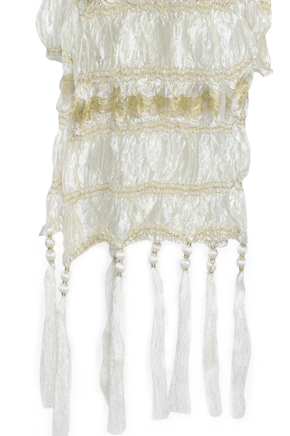 Vastramay Men's White Viscose Dupatta - Distacart
