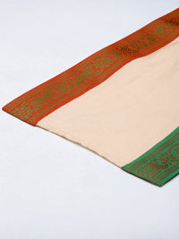 Thumbnail for Vastramay Mens' Gold Cotton Blend Kurta Dhoti And Dupatta - Distacart