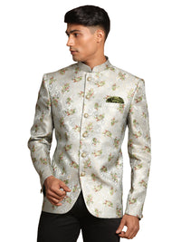 Thumbnail for Vastramay Men's Green Jodhpuri - Distacart