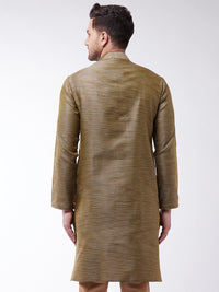 Thumbnail for VM by Vastramay Men's Black Silk Blend Kurta - Distacart