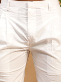 Thumbnail for Vastramay Men's White - Pant Style Pyjama - Distacart