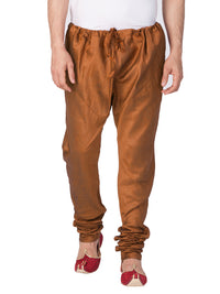 Thumbnail for VM by Vastramay Men's Coffee Silk Blend Pyjama - Distacart
