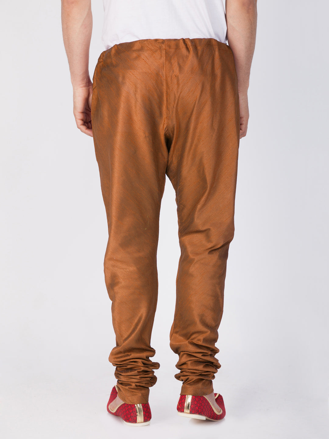 VM by Vastramay Men's Coffee Silk Blend Pyjama - Distacart