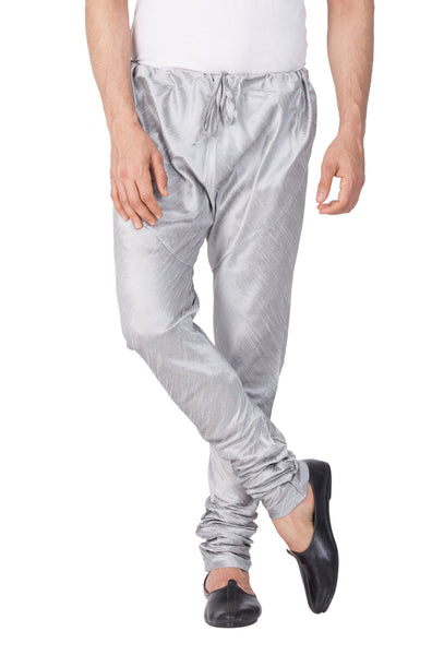 VM by Vastramay Men's Grey Silk Blend Pyjama - Distacart