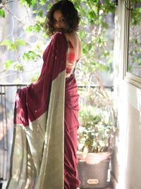 Thumbnail for Suta Beet And Turnip Saree - Distacart
