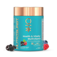 Thumbnail for Nutriburst Health & Vitality Gummies With Multi-Vitamins - Distacart