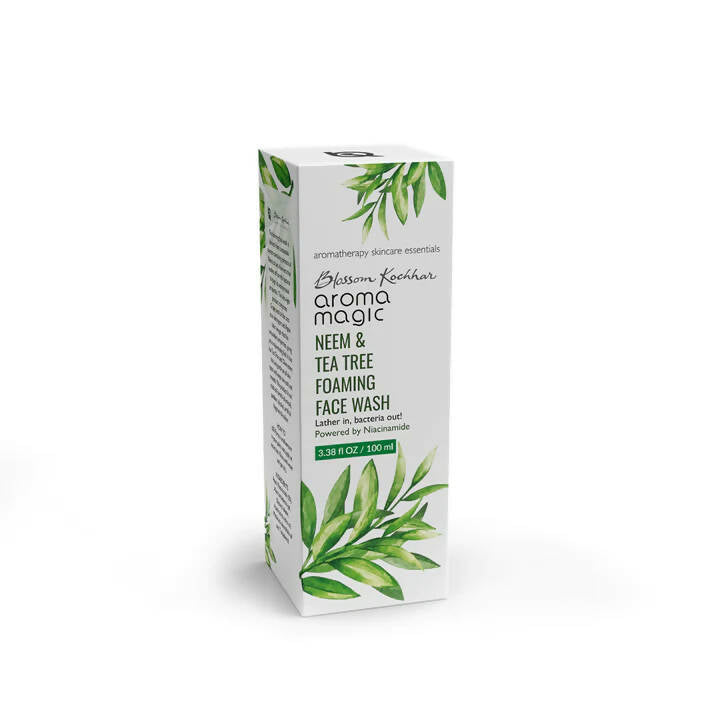 Blossom Kochhar Aroma Magic Neem & Tea Tree Foaming Face Wash - Distacart