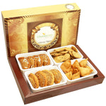 Thumbnail for Ghasitaram Holi Hampers: Big Box of Dry Sweet Gujiyas, Til/ Sesame Gujiya, Farsan Samosas and Methi Mathi Hamper - Distacart