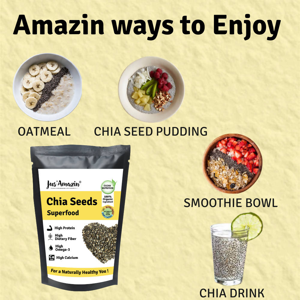Jus Amazin Chia Seeds Superfood - Distacart