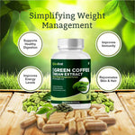 Thumbnail for Nutrafirst Green Coffee Bean Extract Capsules - Distacart