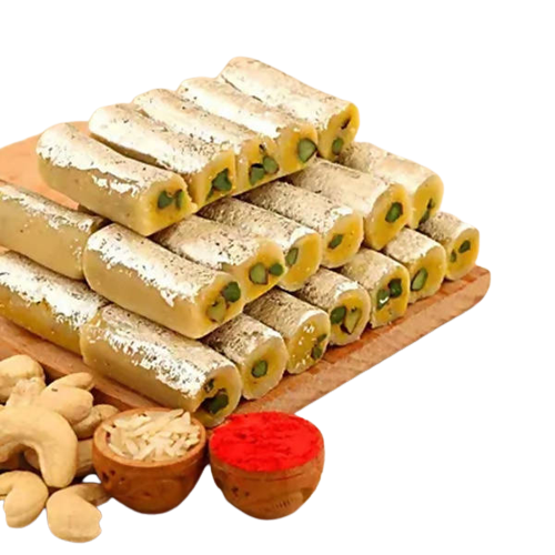 Ganesha Minimal Style Rakhi And Kaju Rolls Box - Distacart
