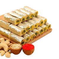 Thumbnail for Ganesha Minimal Style Rakhi And Kaju Rolls Box - Distacart