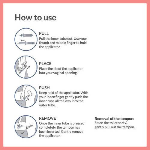 Sirona Super Plus Heavy Flow Applicator Tampons