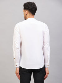 Thumbnail for VM by Vastramay Men's Cream Cotton Blend Kurta - Distacart