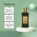 Thumbnail for Floren Reusable Menstrual Cup with Menstrual Cup Wash for Women - Distacart