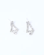 Thumbnail for VOJ Silver Plated Stone Studded Choker Necklace And Earrings Set - Distacart