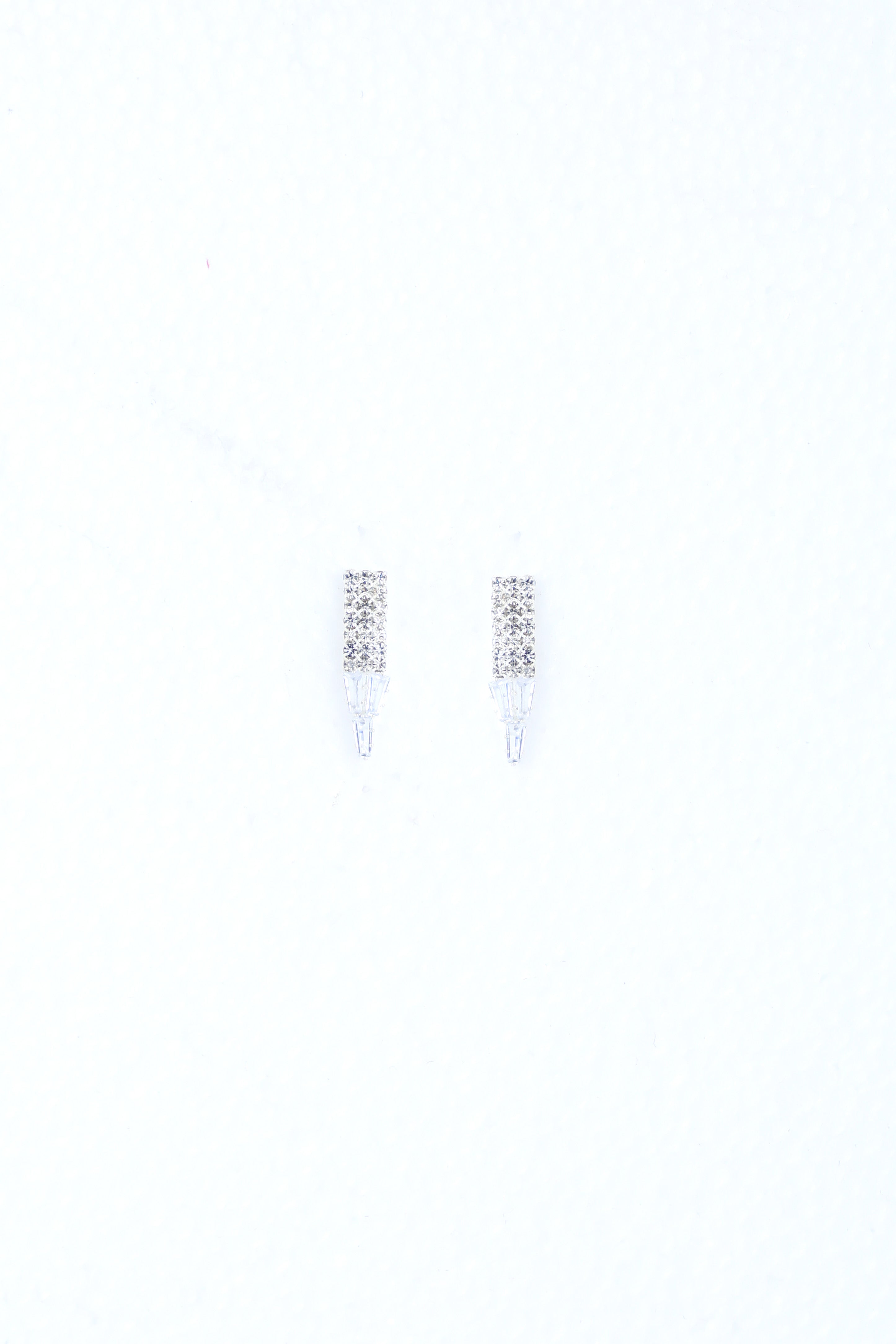VOJ Silver Plated Stone Studded Necklace And Earring Set - Distacart