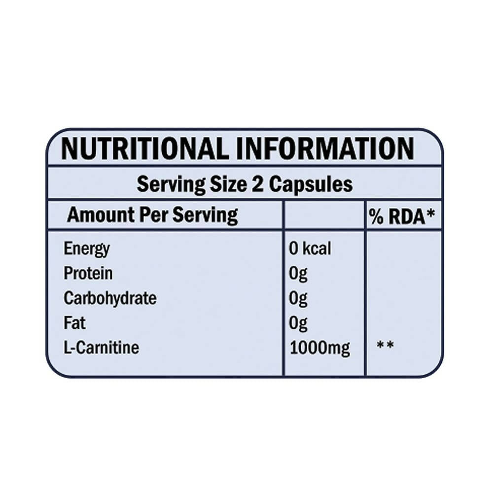 Scitron L-Carnitine 1000mg Veg Capsules - Distacart