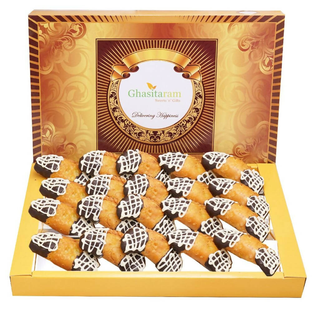 Ghasitaram Choco Dipped Gujiya - Distacart