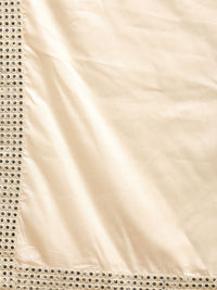 Thumbnail for Shrestha by Vastramay Men's Cream Mirror Work Dupatta - Distacart