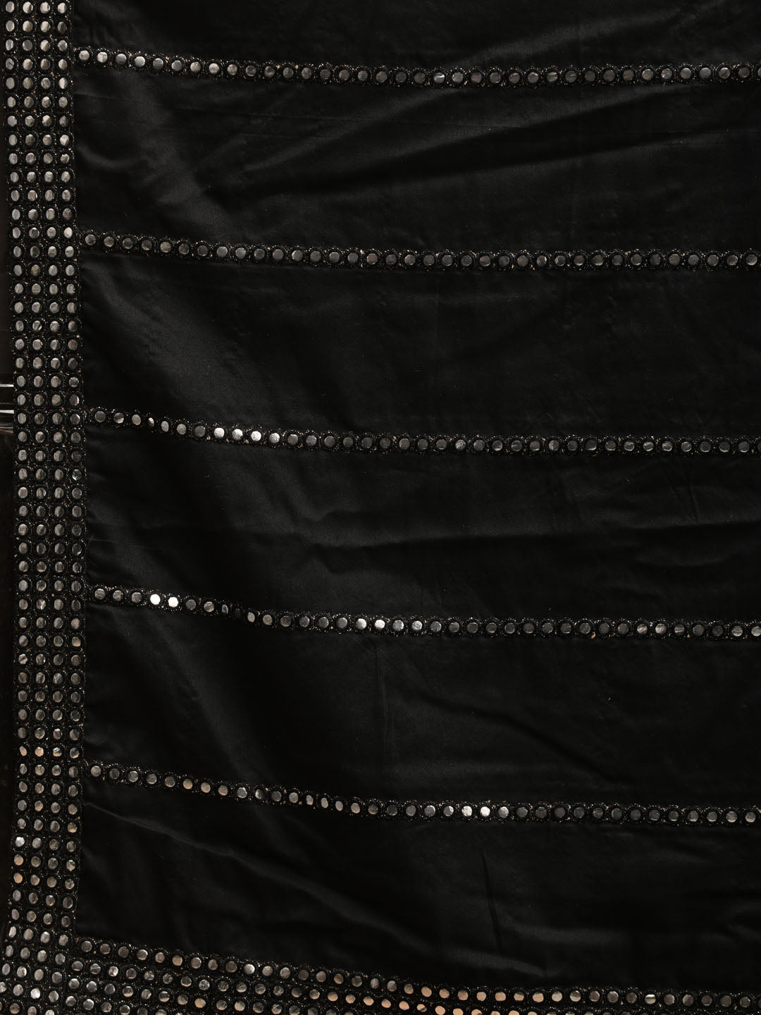 Shrestha by Vastramay Men's Black Mirror Work Dupatta - Distacart