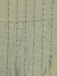 Thumbnail for Shrestha by Vastramay Men's Green Sequins Channderi Dupatta - Distacart