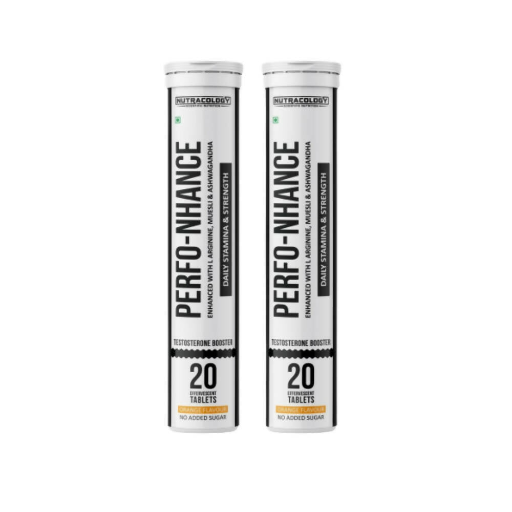 Nutracology Perfo-nhance Testosterone Booster For Strength, Endurance Tablets - Distacart