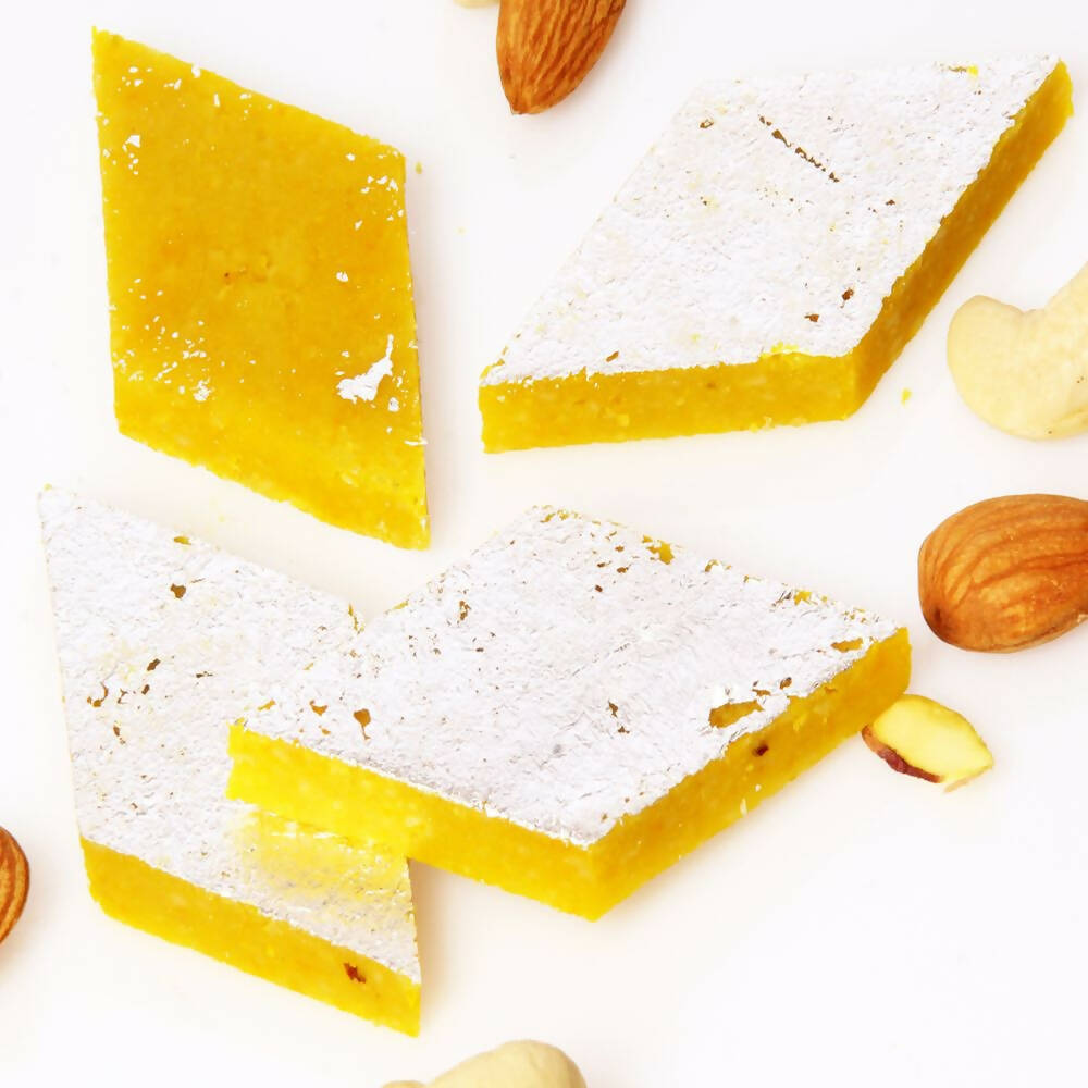 Ghasitaram Pure Kesari Kaju Katli Sweets - Distacart