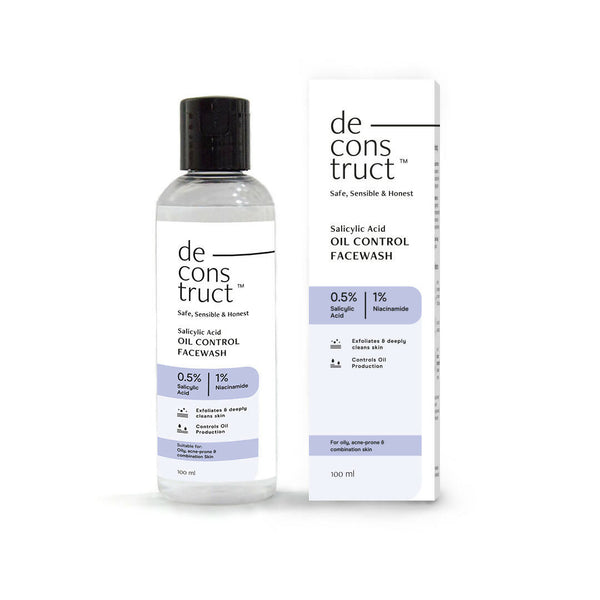 Deconstruct Salicylic Acid Oil Control Face Wash - Distacart