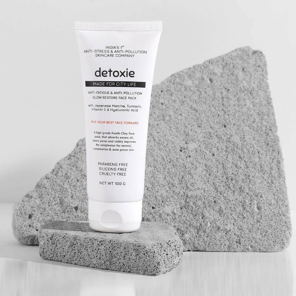 Detoxie Anti-Fatigue & Anti-Pollution Glow Restore Face Pack - Distacart