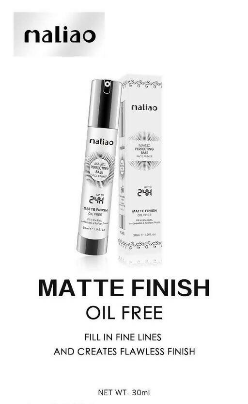 Maliao Professional Matte Look Magic Perfecting Base Face Primer - Distacart
