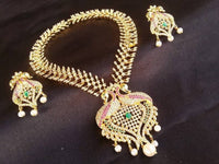 Thumbnail for Multicolor AD Peacock Jewelry