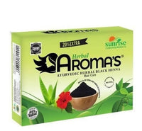 Thumbnail for Herbal Aroma’s Ayurvedic Herbal Black Henna Hair Care - Distacart