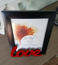 Thumbnail for Art Street - Love Table Photo Frame Red & Black For Valentine's Day Gift - Distacart