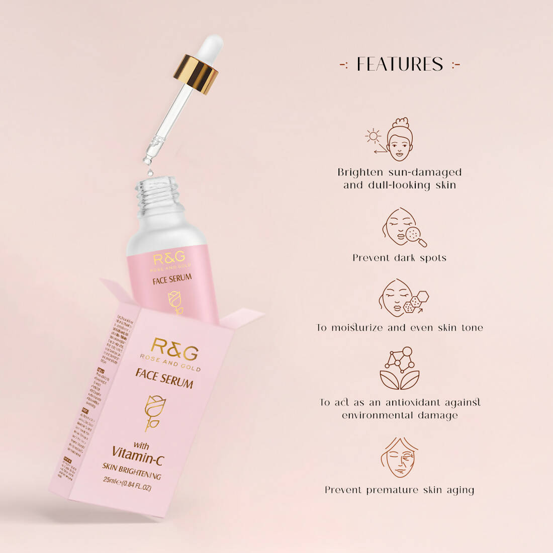 R&G Vitamin C Face Serum - Distacart