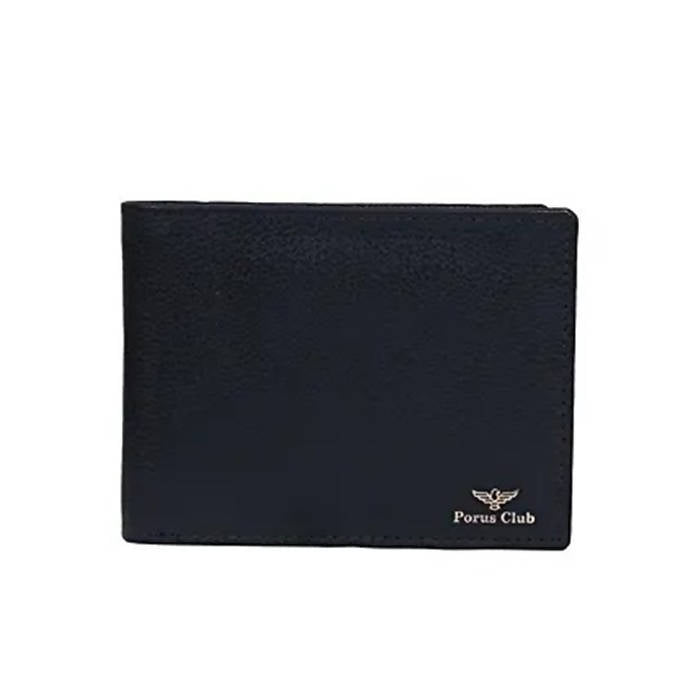 Traditional Kundan Rakhi And Black Men's Wallet - Distacart
