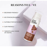 Thumbnail for Just Herbs Plant-Based Retinol Age Defence Face Serum - Distacart