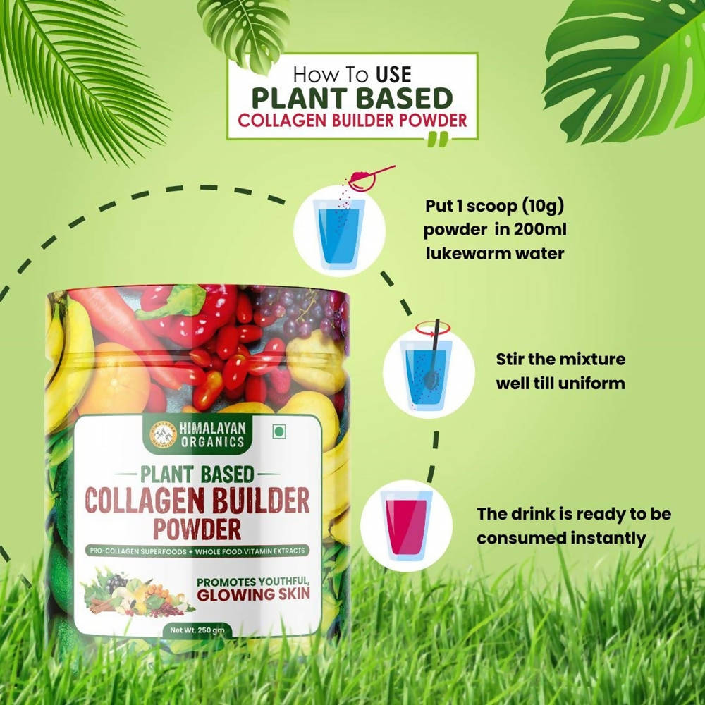 Himalayan Organics Plant Based Collagen Builder Powder - Distacart