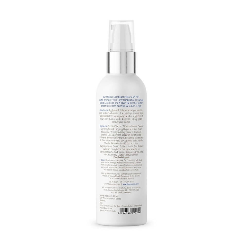 The Moms Co Mineral Based Sunscreen - Distacart
