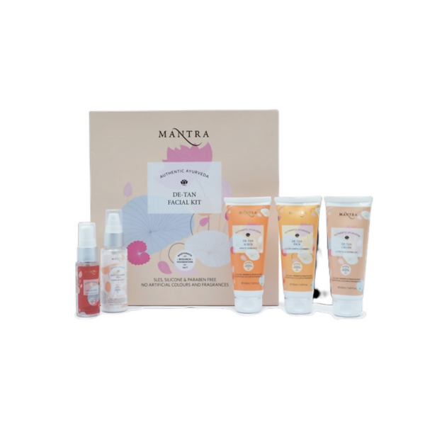 Mantra Herbal De-Tan Facial Kit - Distacart
