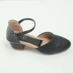 Thumbnail for Tiny Bugs Girls Party Wear Ballerinas Heels - Black - Distacart