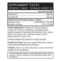 Thumbnail for Inlife Vitamin D3 5000 IU Capsules With Gelatin