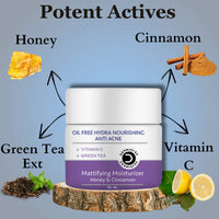 Thumbnail for Dermistry Anti Acne Mattifying Moisturizer & Anti Acne Face Serum - Distacart