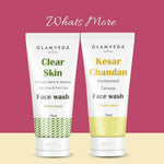 Thumbnail for Glamveda Be Bright Skin Brighteing & Anti Blemish Face Wash - Distacart