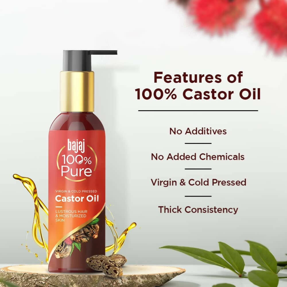 Bajaj 100% Pure Castor Oil - Distacart
