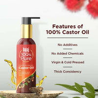 Thumbnail for Bajaj 100% Pure Castor Oil - Distacart
