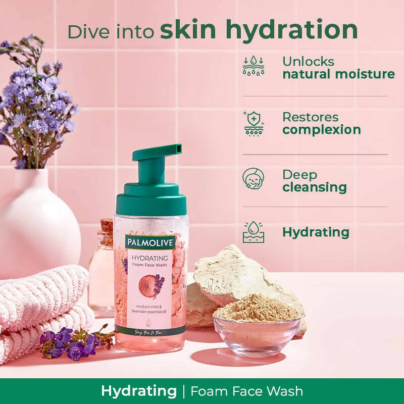 Palmolive Hydrating Foam Face Wash - Distacart